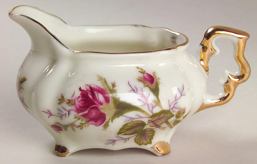 Moss Rose Mini Creamer by Royal Sealy-1
