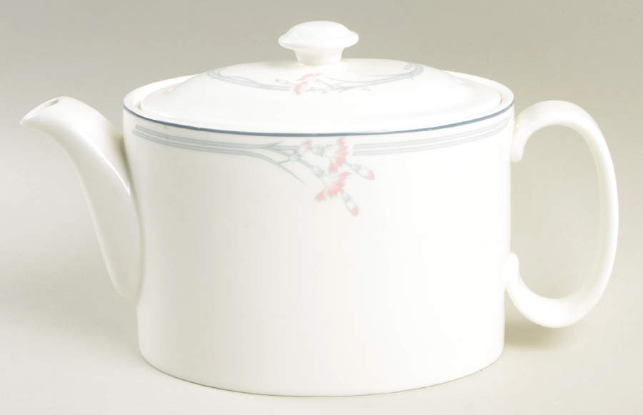 Carnation (Hotelware) Teapot & Lid by Royal Doulton-1