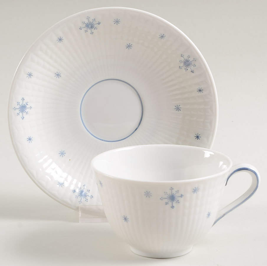ROR8 Flat Cup & Saucer Set by Rorstrand-1