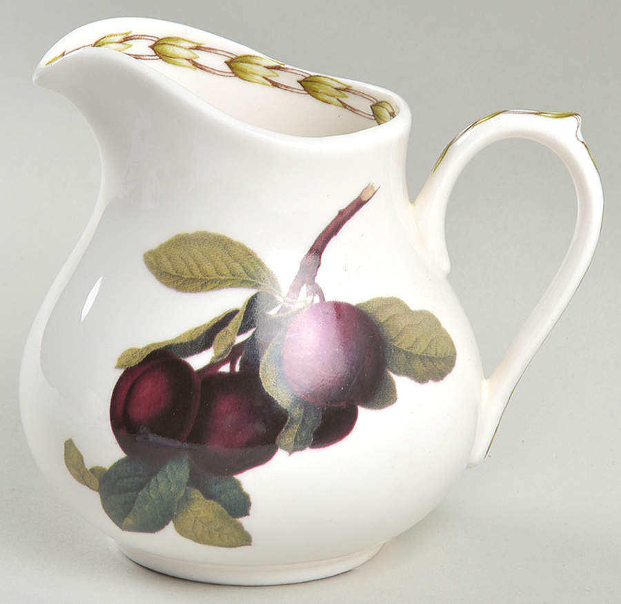 Hooker's Fruit (Bone, Not Made in England) Creamer by Rosina-Queens-1