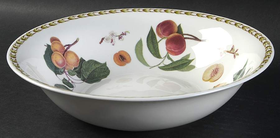 Hooker's Fruit (Bone, Not Made in England) 9" Round Vegetable Bowl by Rosina-Queens-1