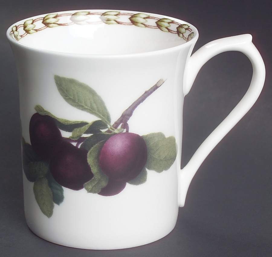 Hooker's Fruit (Bone, Not Made in England) Mug by Rosina-Queens-1