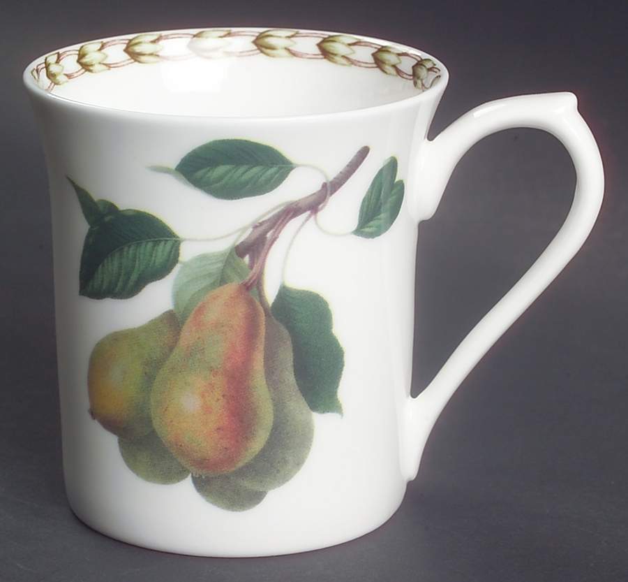 Hooker's Fruit (Bone, Not Made in England) Mug by Rosina-Queens-1