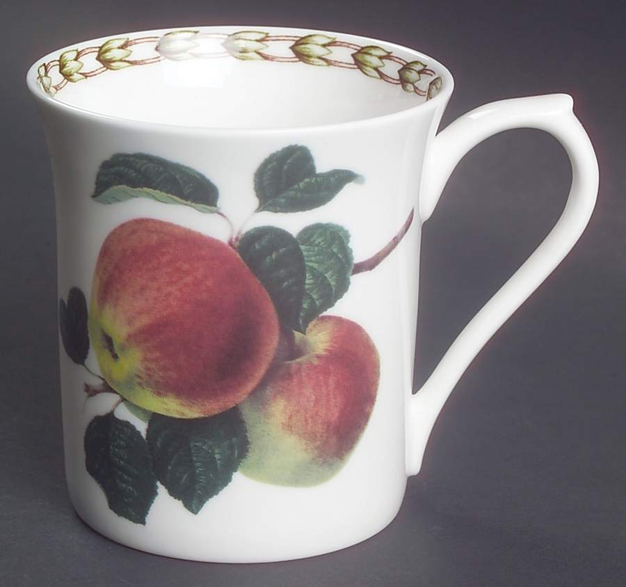 Hooker's Fruit (Bone, Not Made in England) Mug by Rosina-Queens-1