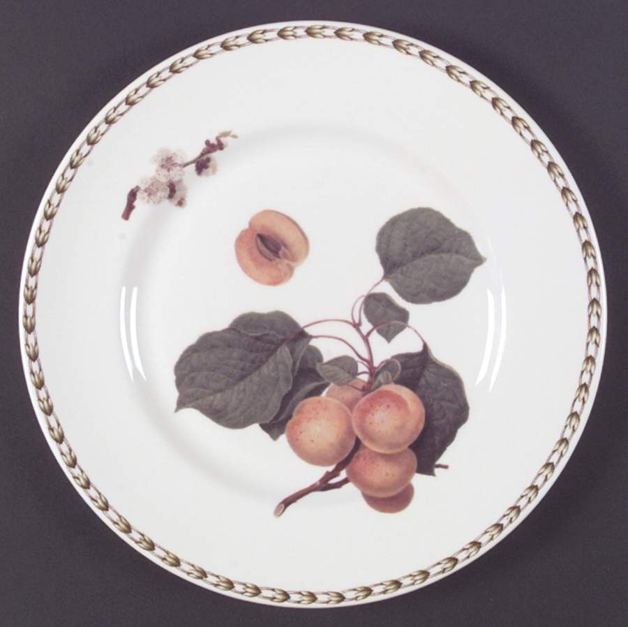 Hooker's Fruit (Bone, Not Made in England) Dinner Plate by Rosina-Queens-1