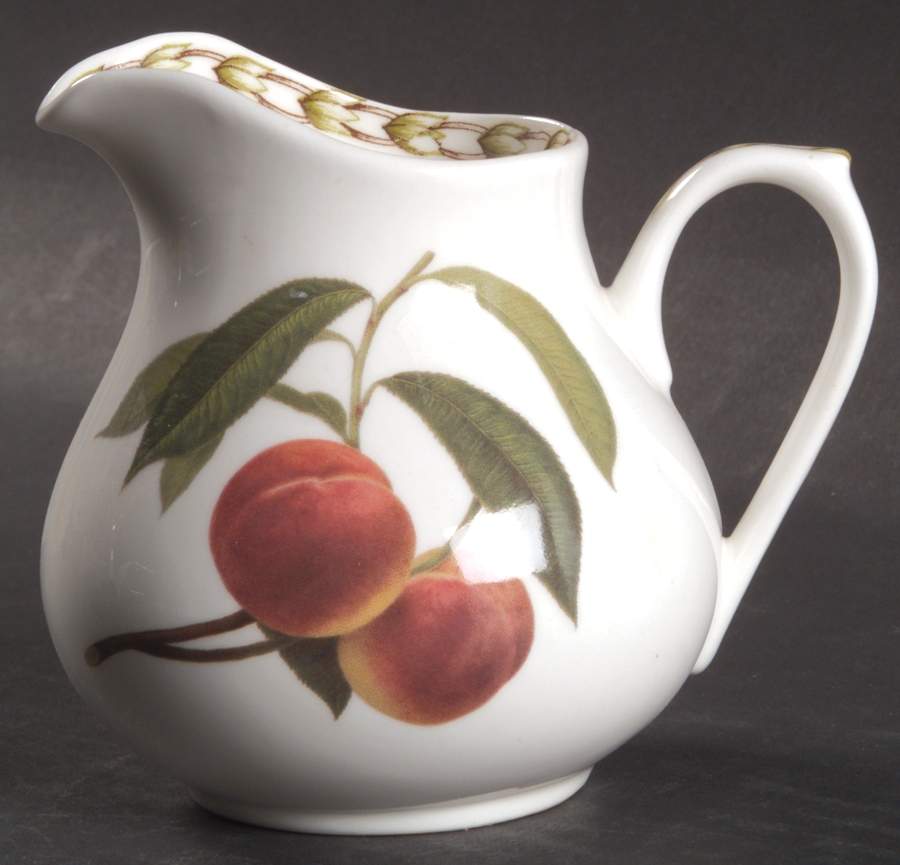 Hooker's Fruit (Bone, Not Made in England) Creamer by Rosina-Queens-1