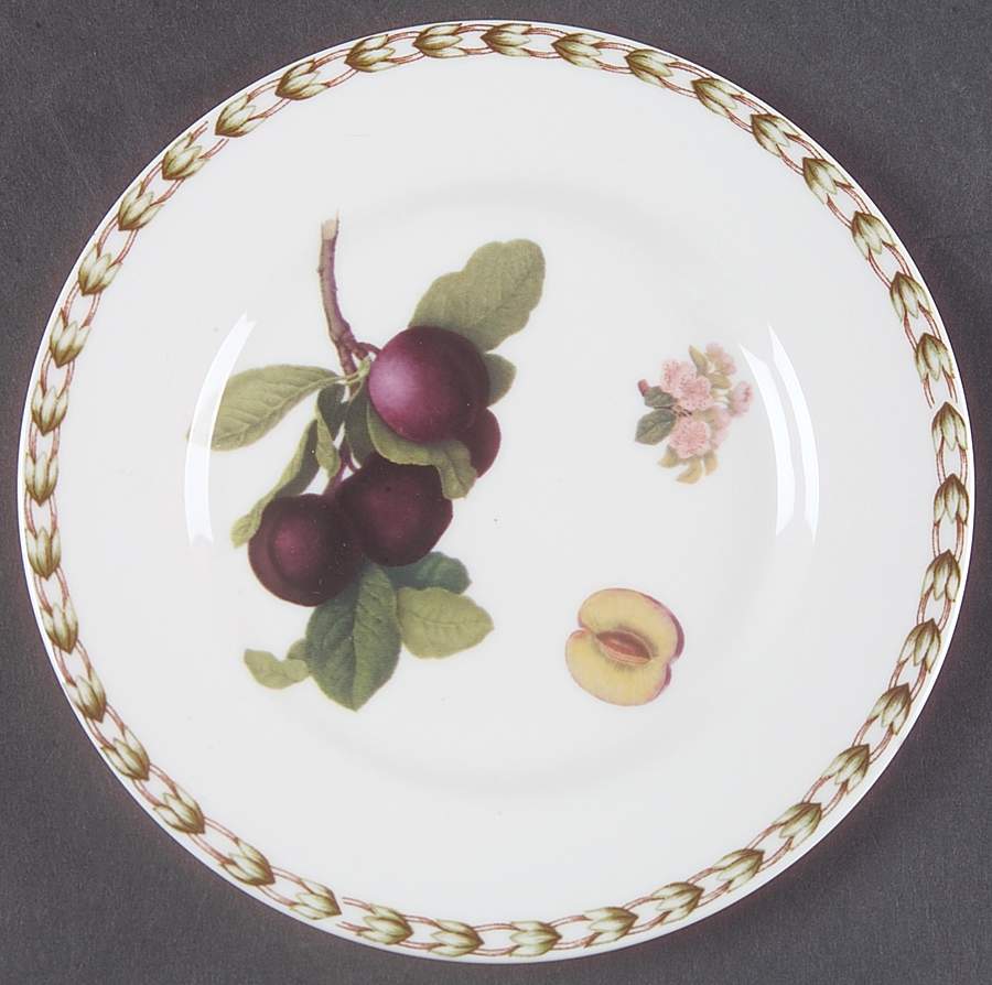 Hooker's Fruit (Bone, Not Made in England) Bread & Butter Plate by Rosina-Queens-1