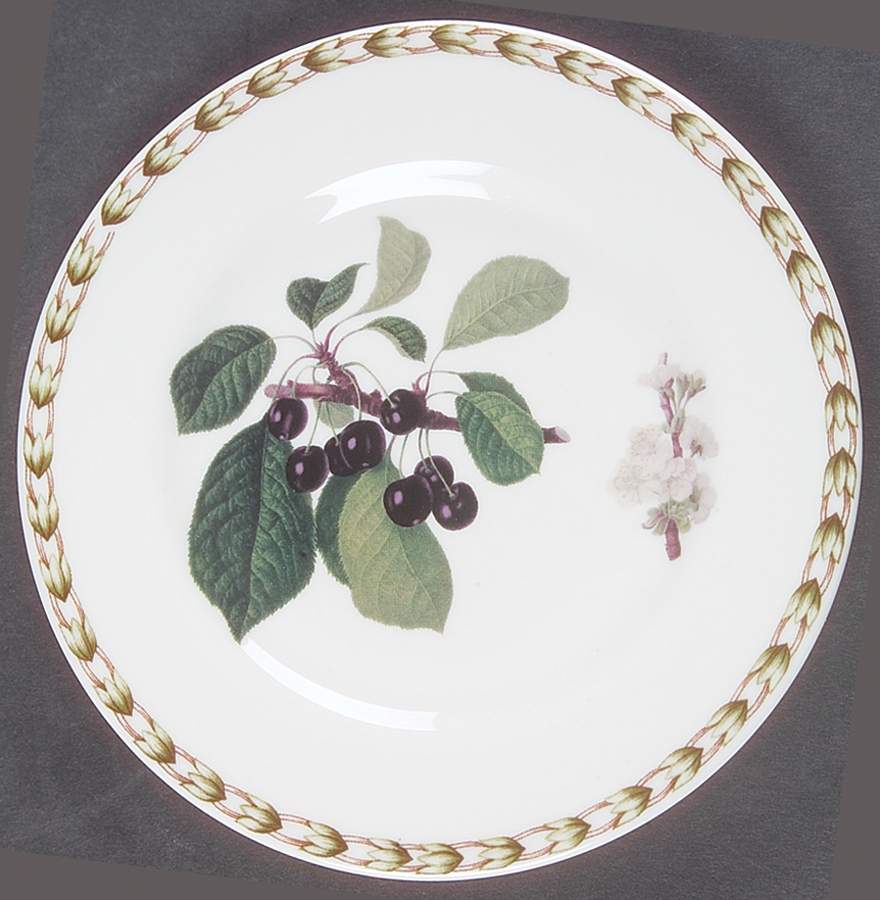 Hooker's Fruit (Bone, Not Made in England) Bread & Butter Plate by Rosina-Queens-1