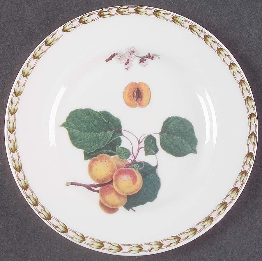 Hooker's Fruit (Bone, Not Made in England) Bread & Butter Plate by Rosina-Queens-1