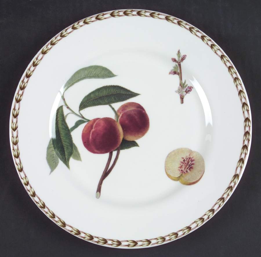 Hooker's Fruit (Bone, Not Made in England) Salad/Dessert Plate by Rosina-Queens-1
