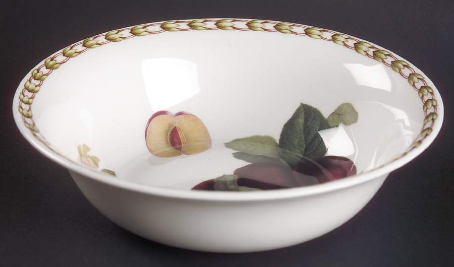 Hooker's Fruit (Bone, Not Made in England) Soup/Cereal Bowl by Rosina-Queens-1