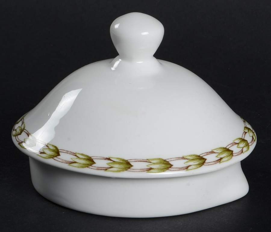 Hooker's Fruit (Bone, Not Made in England) Lid for Teapot by Rosina-Queens-1