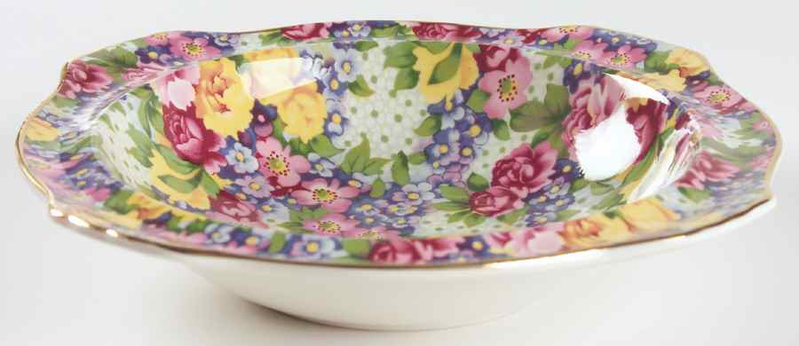 Julia (Earthenware, Circa 1995) Soup/Cereal Bowl by Royal Winton-1