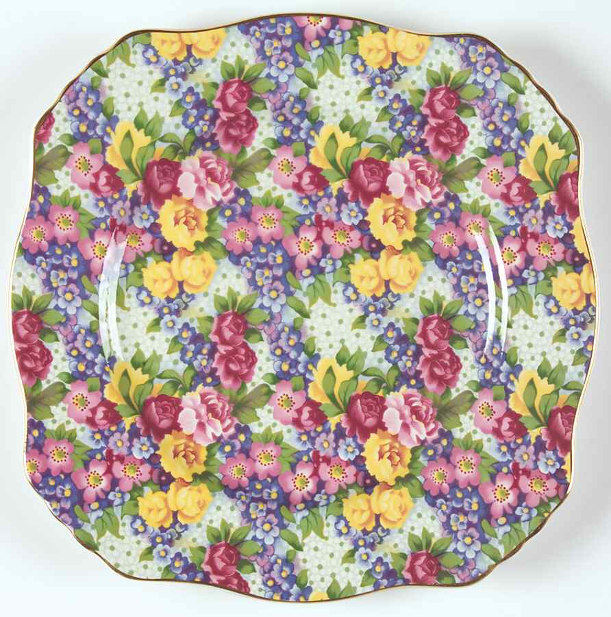 Julia (Earthenware, Circa 1995) Salad Plate by Royal Winton-1