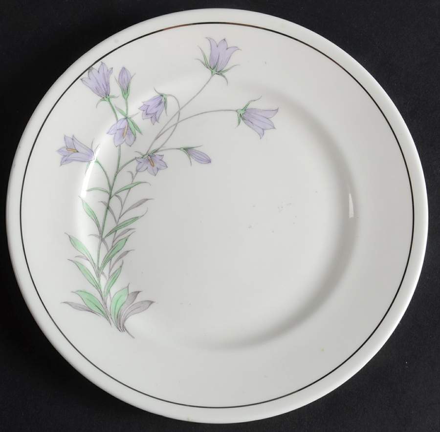 Blue Bell of Scotland Bread & Butter Plate by Royal Albert-1