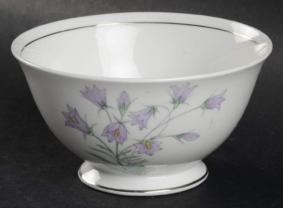 Blue Bell of Scotland Open Sugar Bowl by Royal Albert-1