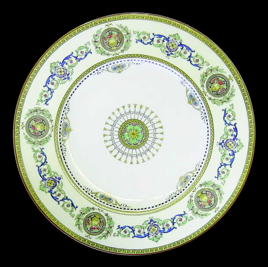 Empire Mustard Dinner Plate by Royal Worcester-1
