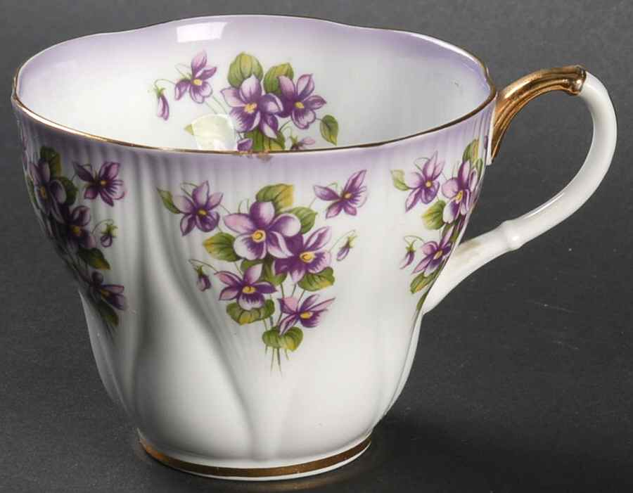 Dainty Dina Series Flat Cup by Royal Albert-1