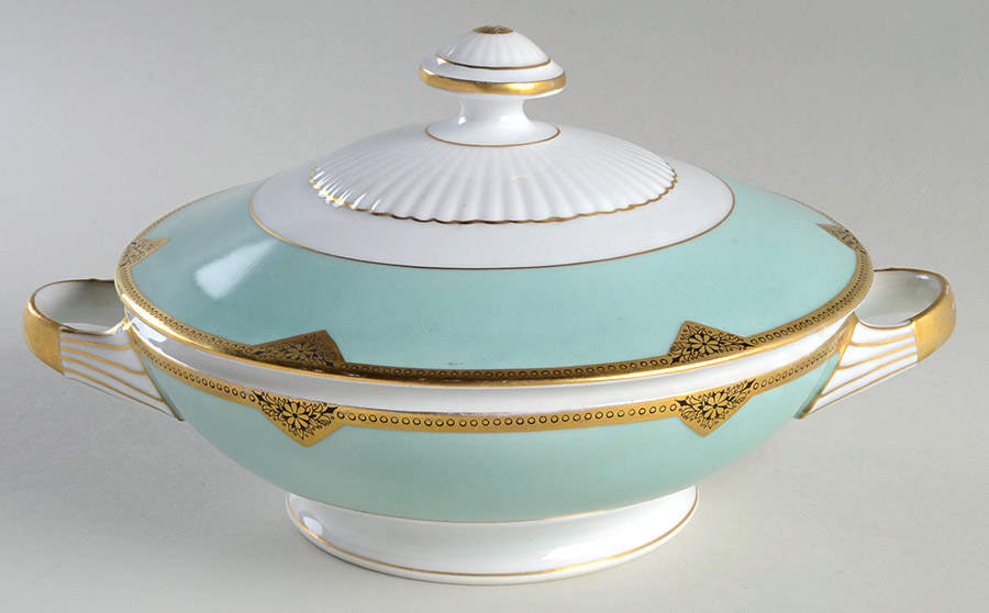 Greenacre Round Covered Vegetable by Royal Schwarzburg-1