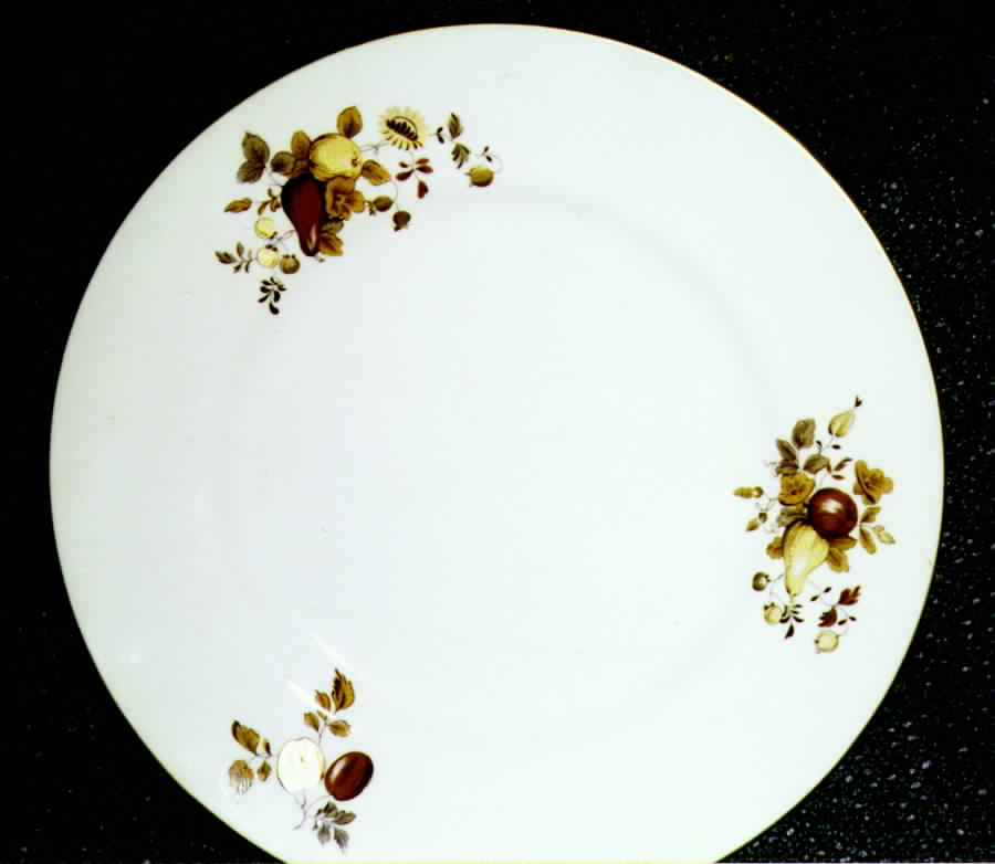 Golden Harvest (Smooth) Dinner Plate by Royal Worcester-1