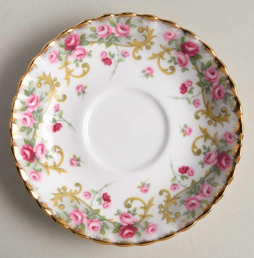 Rosemary (Sheraton Series) Saucer by Royal Albert-1