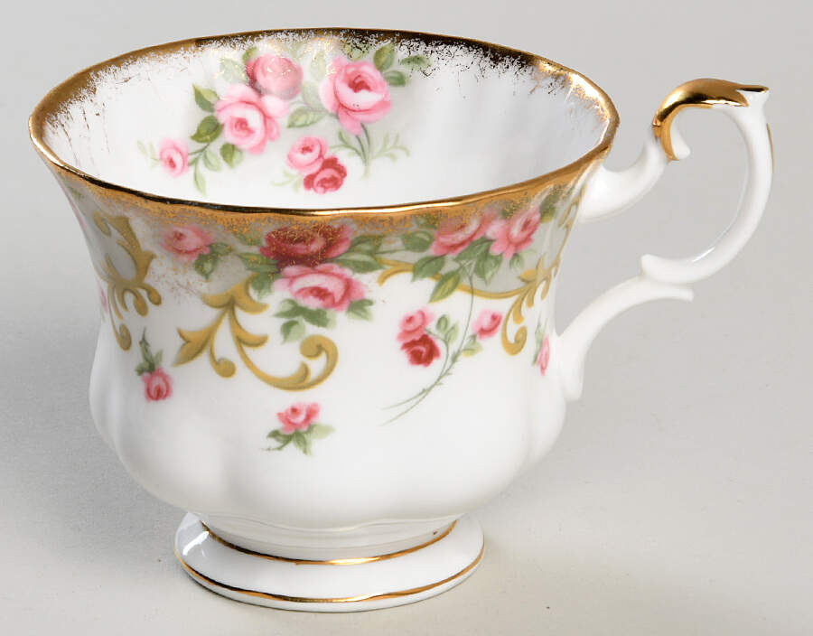 Rosemary (Sheraton Series) Footed Cup by Royal Albert-1