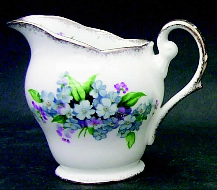 Forget Me Not Mini Creamer by Royal Standard-1