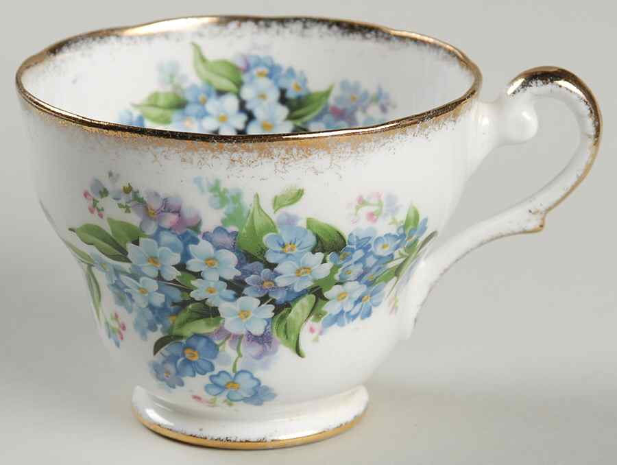 Forget Me Not Footed Cup by Royal Standard-1