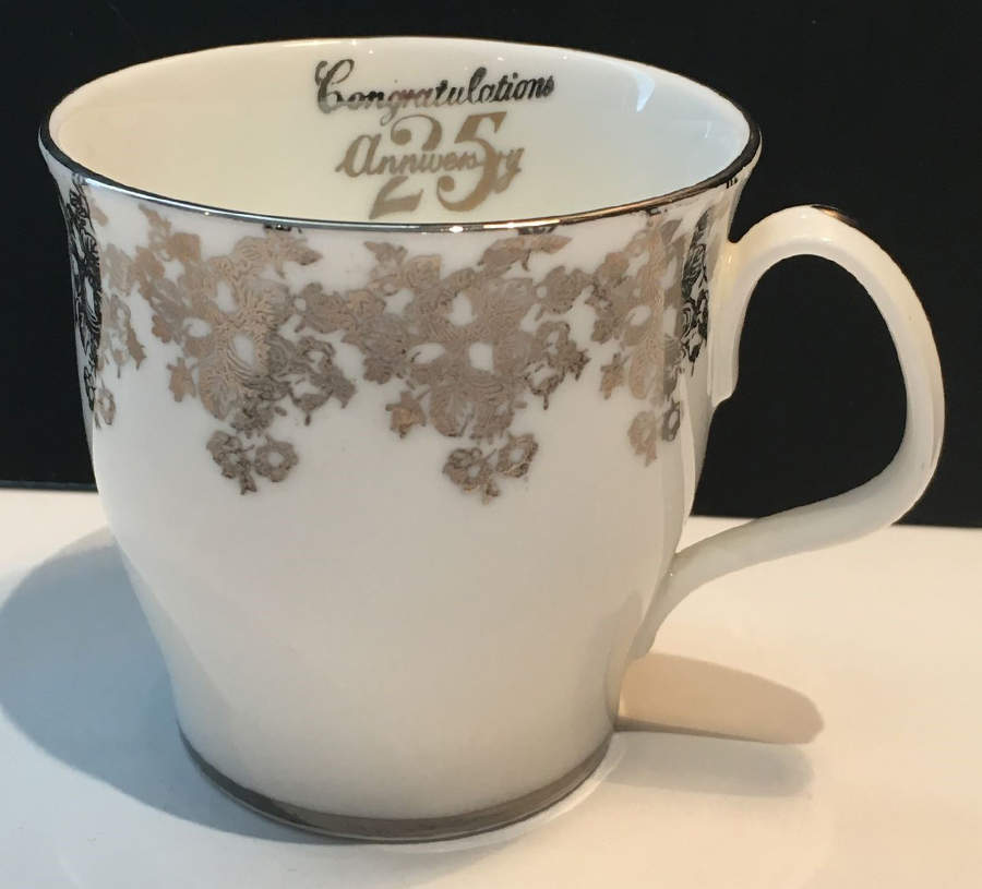 Anniversary Platinum Flat Cup by Royal Albert-1