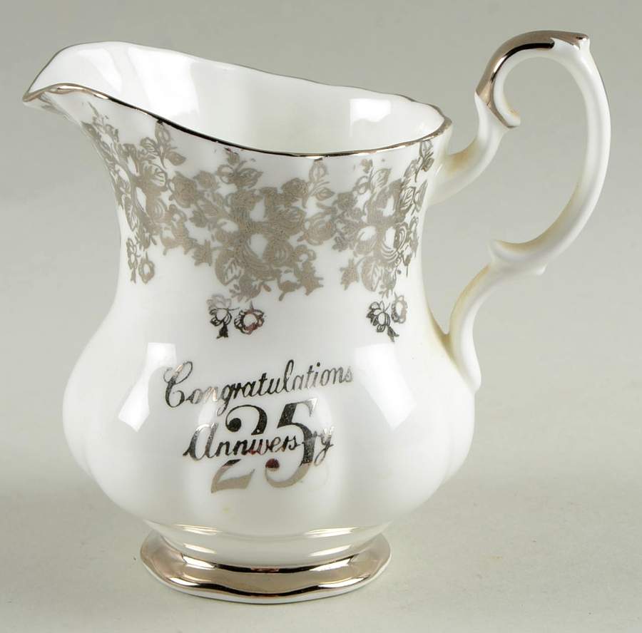 Anniversary Platinum Mini Creamer by Royal Albert-1