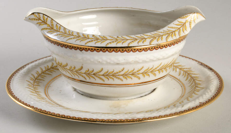 RYD11 Gravy Boat with Attached Underplate by Raynaud-1