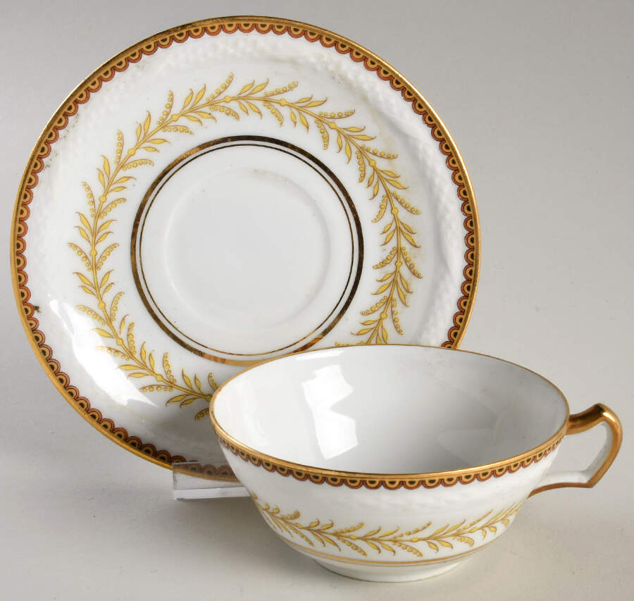 RYD11 Flat Cup & Saucer Set by Raynaud-1