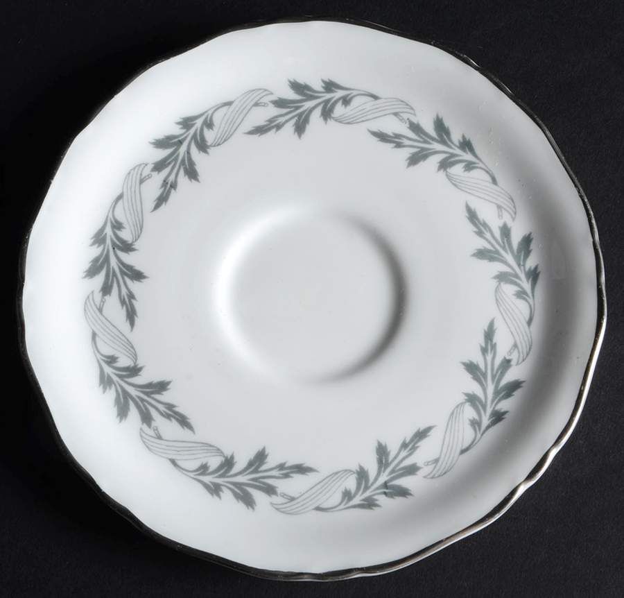 Princess Anne Saucer by Royal Worcester-1