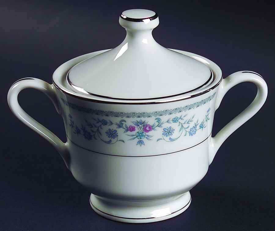 Bridal Veil Sugar Bowl & Lid by Ranmaru-1