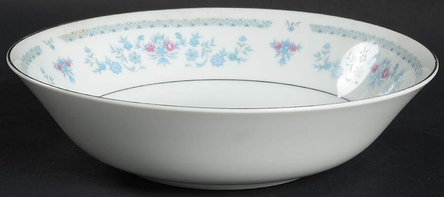 Bridal Veil 9" Round Vegetable Bowl by Ranmaru-1
