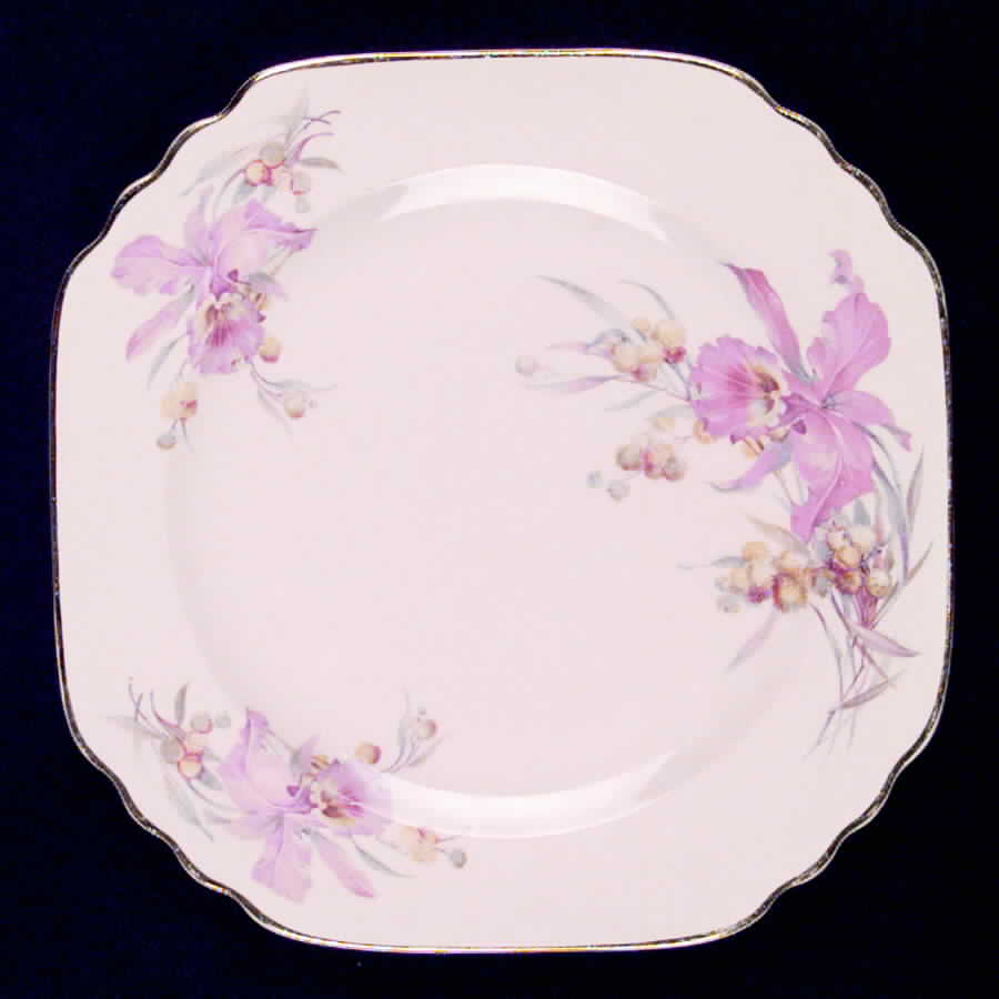 Orchid Luncheon Plate by Royal (USA)-1