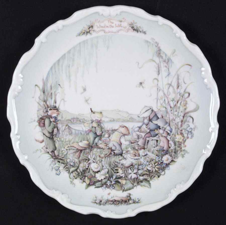 Wind In The Willows Luncheon Plate by Royal Albert-1