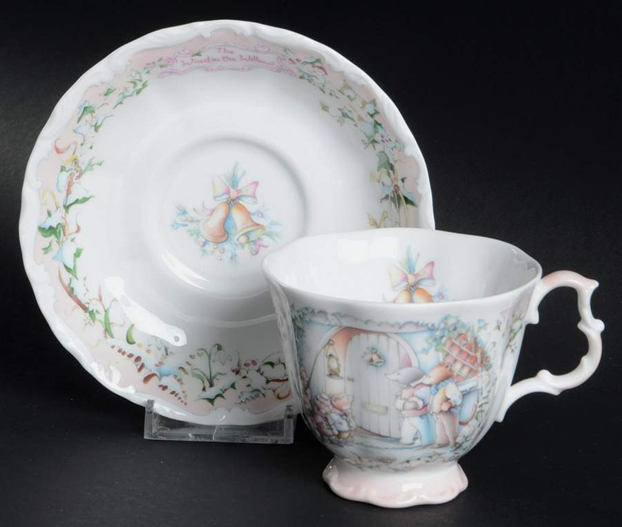 Wind In The Willows Footed Cup & Saucer Set by Royal Albert-1