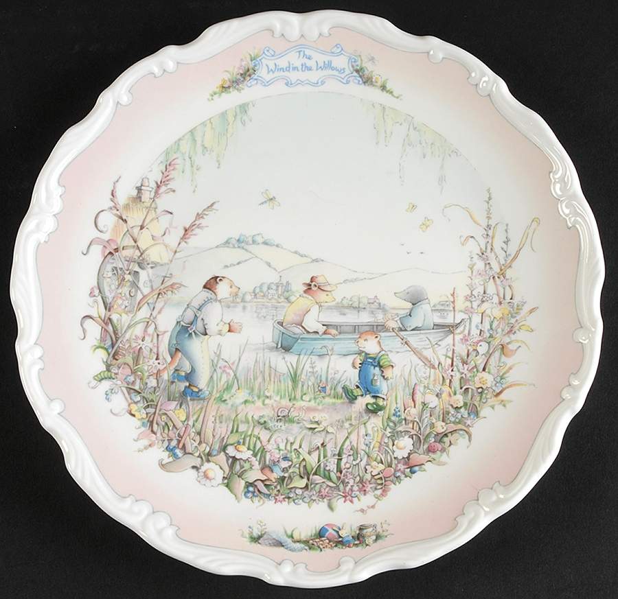 Wind In The Willows Luncheon Plate by Royal Albert-1