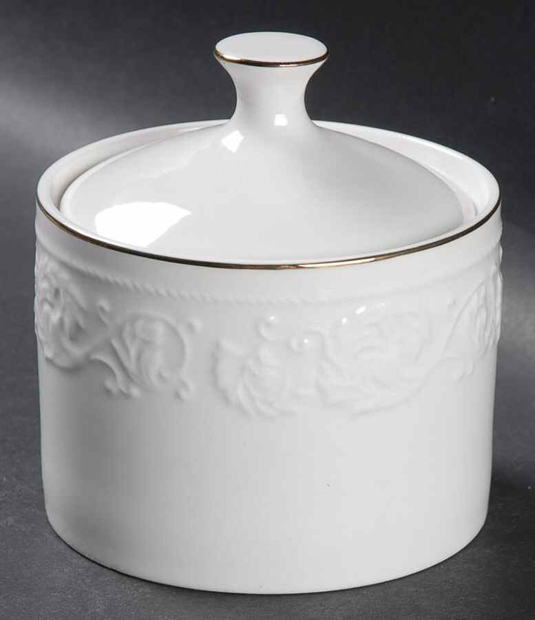 Calais Sugar Bowl & Lid by Retroneu-1