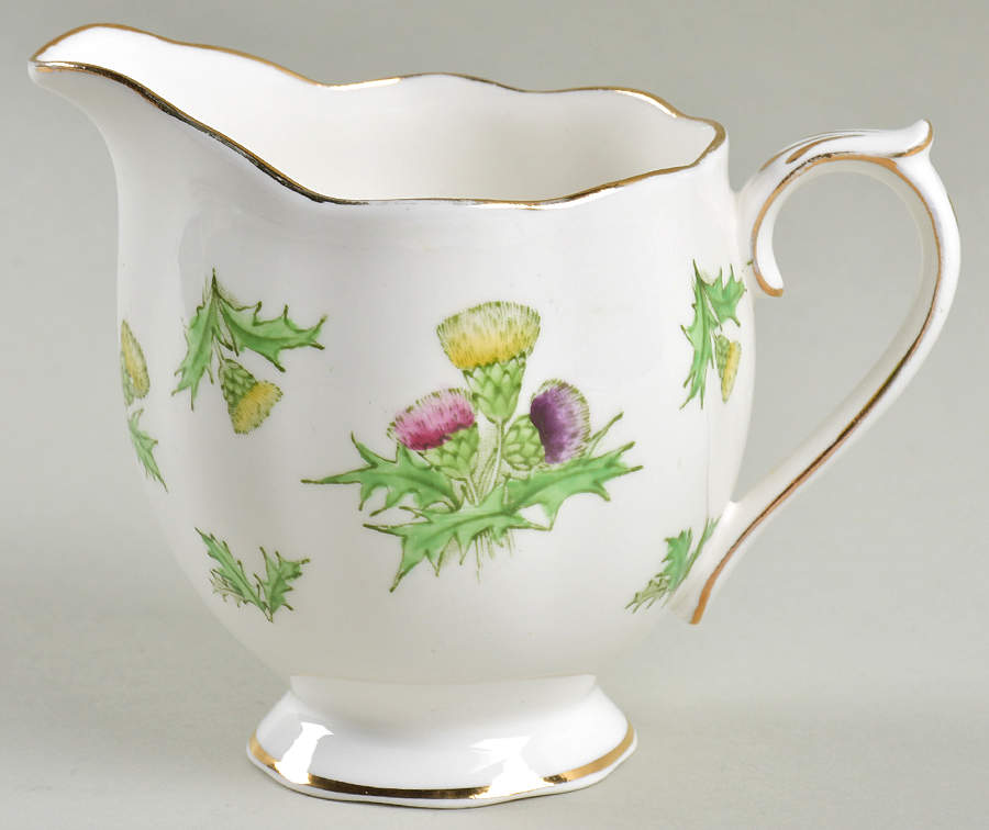 Highland Thistle Creamer by Royal Albert-1