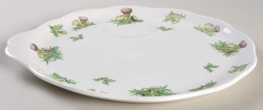Highland Thistle Snack Plate by Royal Albert-1