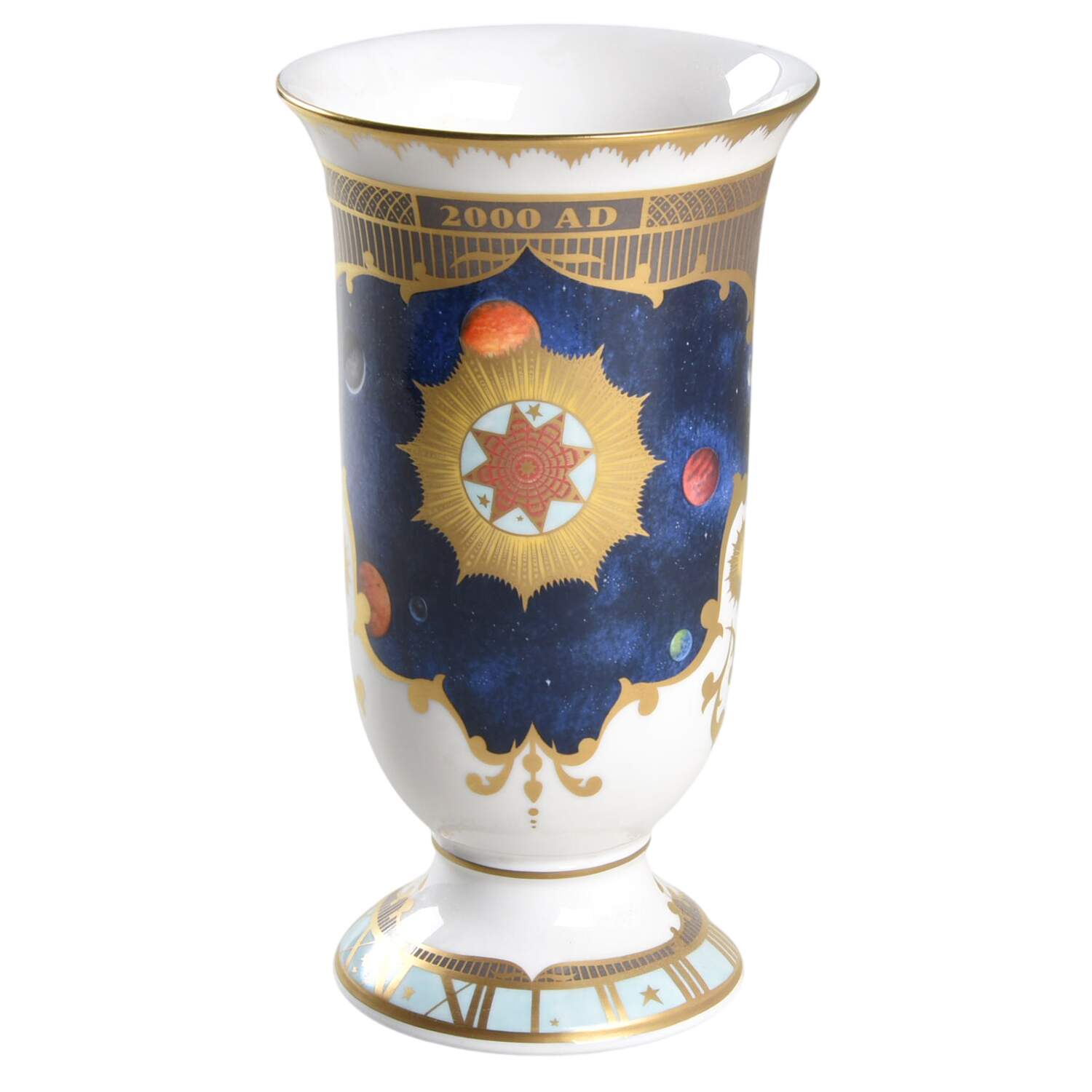 Millennium (Gold) 7" Vase by Royal Worcester-1