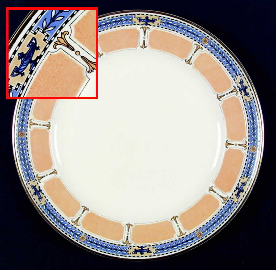 York Dinner Plate by Royal Worcester-1