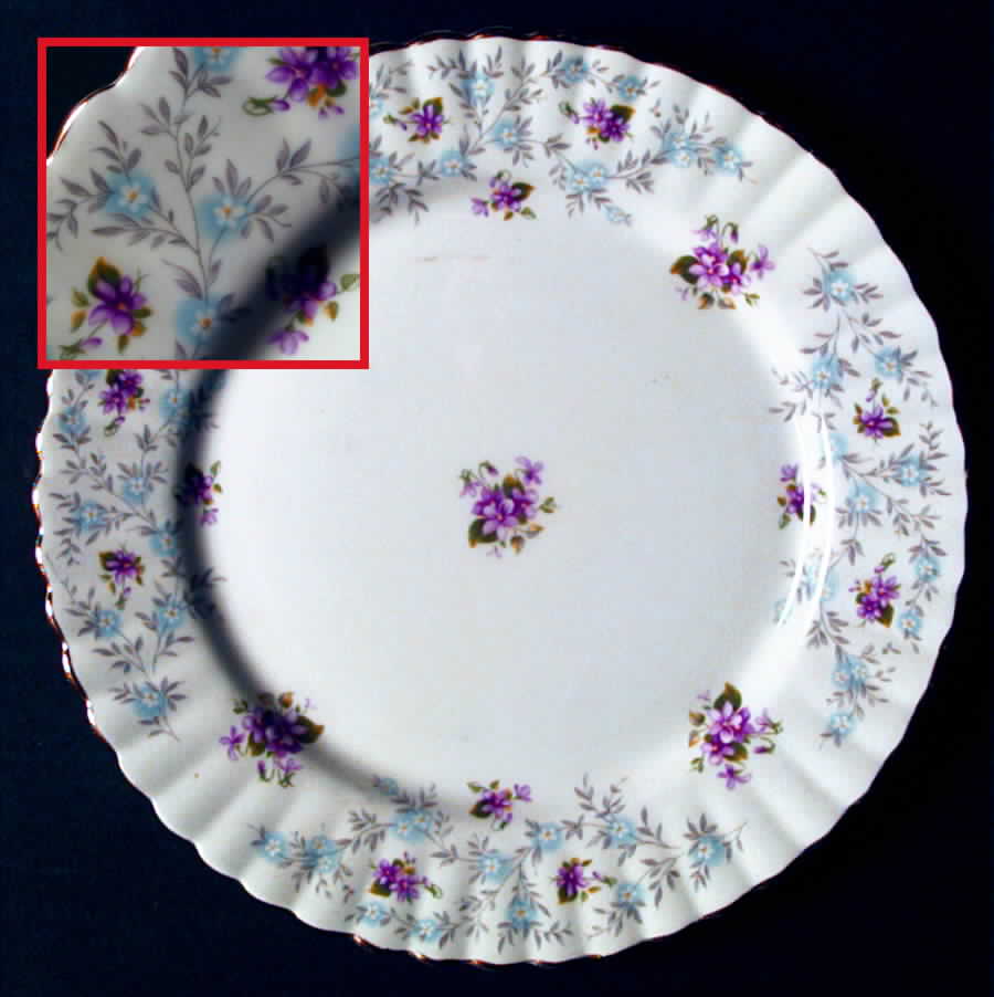 Enchanting Salad Plate by Royal Stafford-1