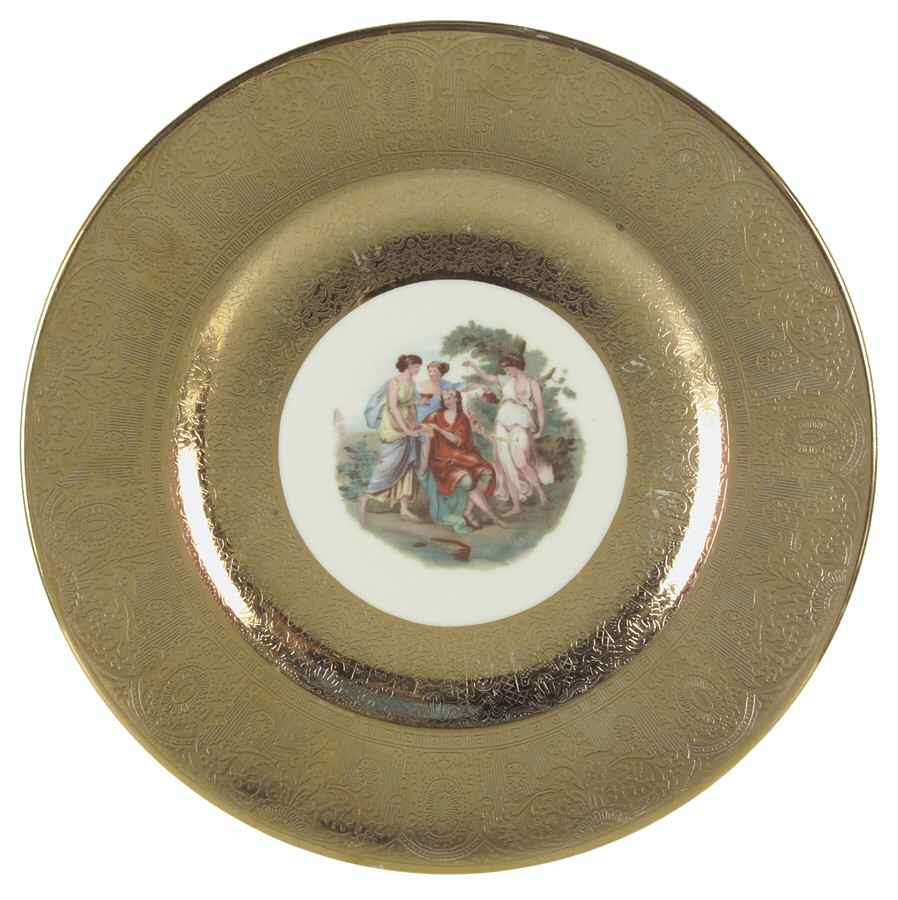 RCQ26 Dinner Plate by Royal China (made in France)-1