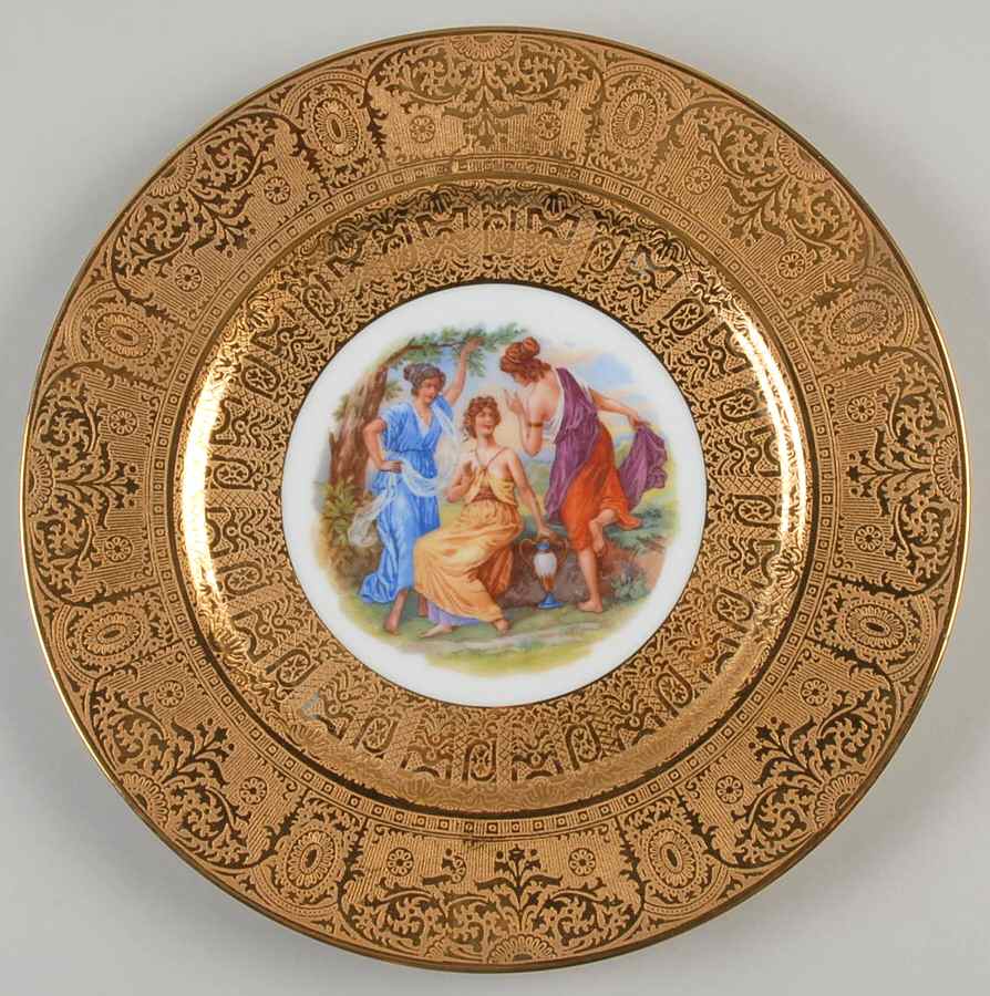 RCQ26 Dinner Plate by Royal China (made in France)-1