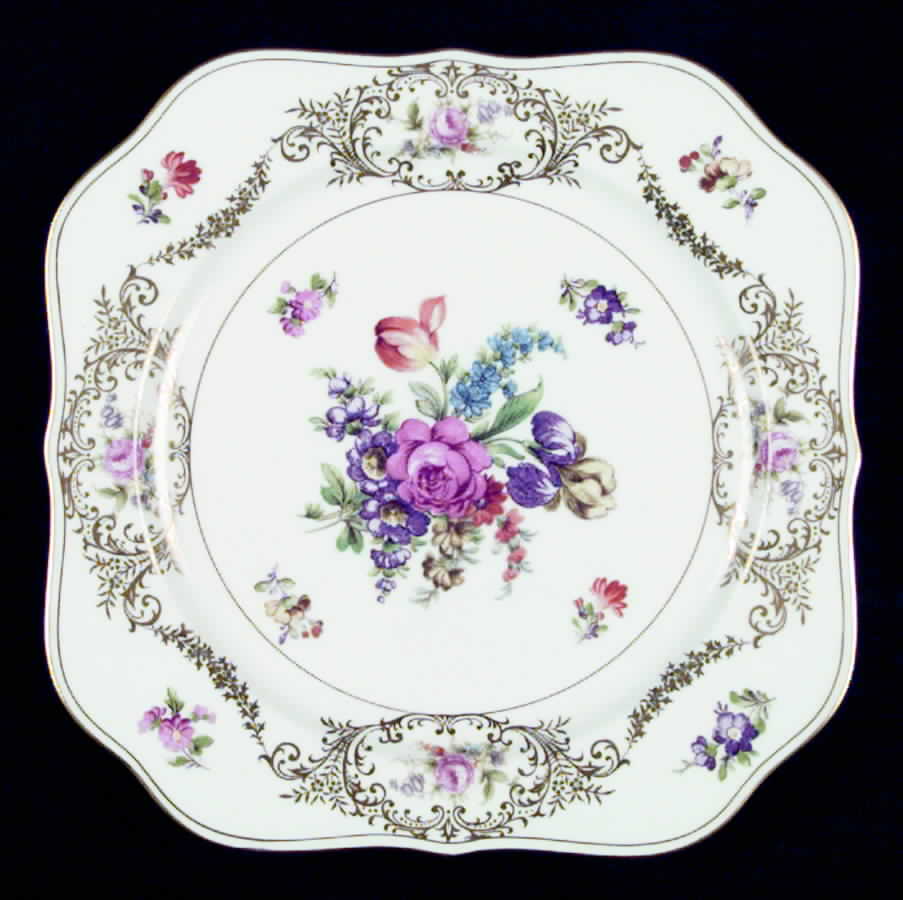 RAE1 Square Salad Plate by Royale (Japan)-1
