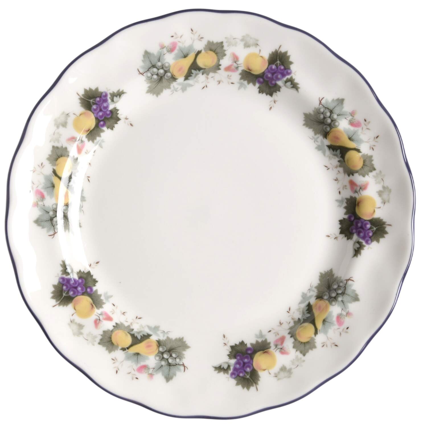 Ravenna (Purple Trim) Bread & Butter Plate by Royal Doulton-1