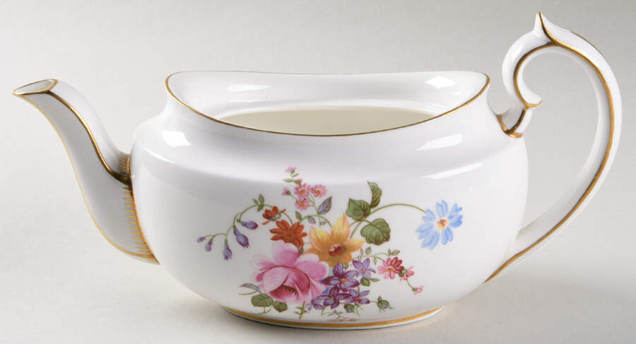 Posie Small Teapot No Lid by Royal Crown Derby-1